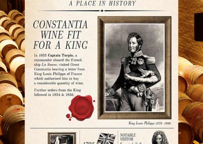 Event, Groot Constantia, King